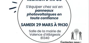Panneaux photovoltaïques 